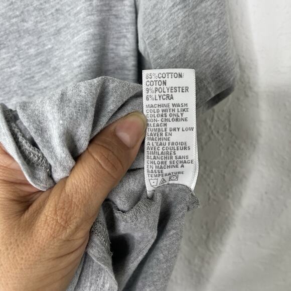 Standard James Perse Gray Tee Size 3/L, Made in USA, Classic, Casual, School - Picture 7 of 7